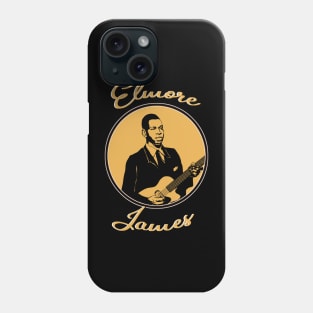 Elmore James (retro style) Phone Case