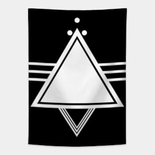 Triangle art Tapestry