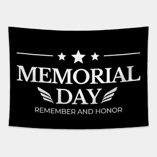 memorial day remember and honor Tapestry