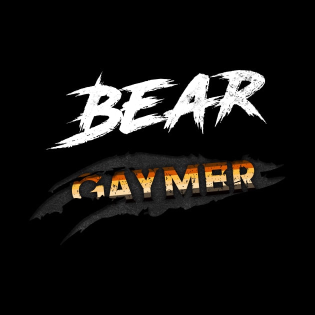 Bear Gaymer by bestcoolshirts