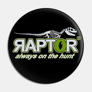 Raptor bitcoin Pin