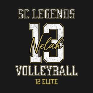 Nelah #13 SC Legends (12 Elite) - Black T-Shirt