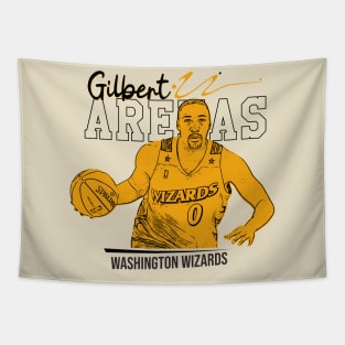 Gilbert arenas | retro Tapestry