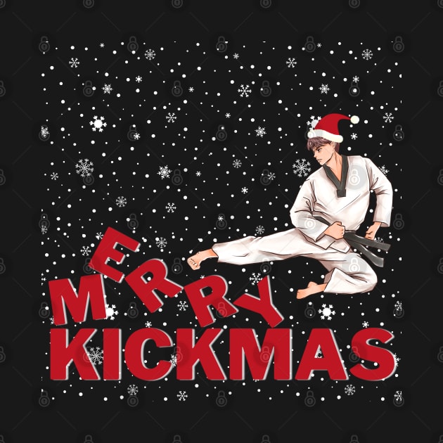 Karate Merry Kickmas by DMS DESIGN