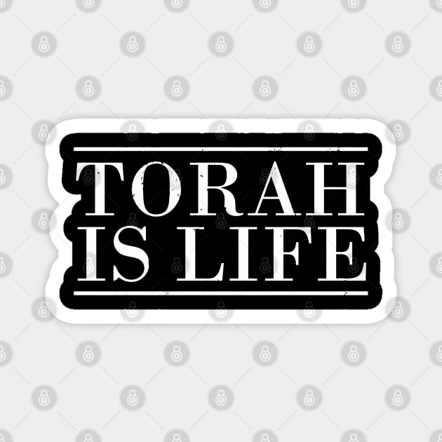 Hebrew Israelite Yahudah Tribe Judah Torah Is Life Magnet by tanambos