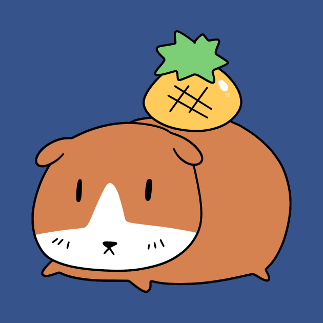 Pineapple Guinea Pig by saradaboru