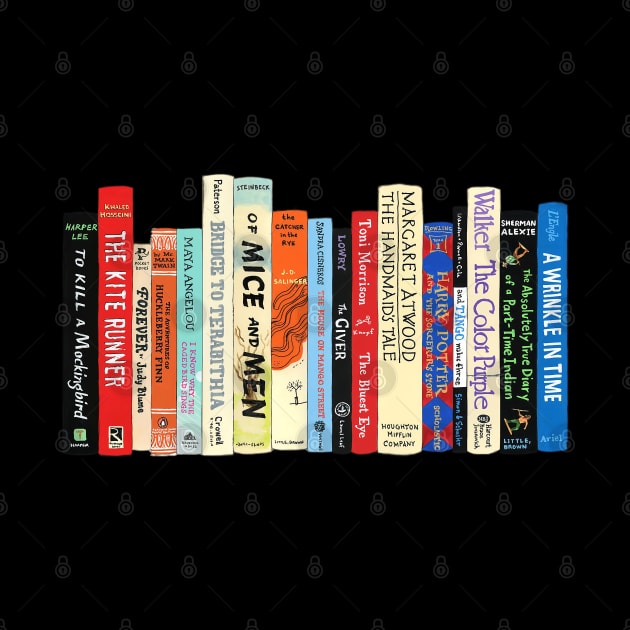 Banned Books Stack by HipHopTees