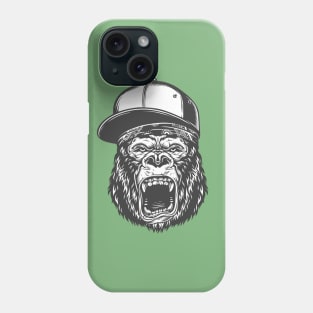 gorilla head Phone Case