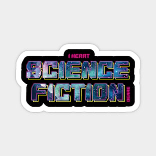 SCIENCE FICTION  - Colorful Design Magnet