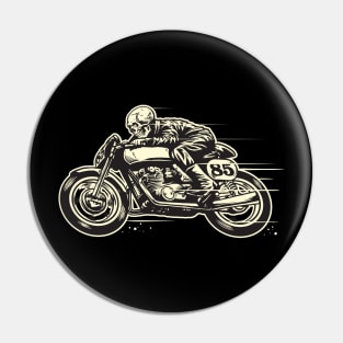 Cycle Skull Pin