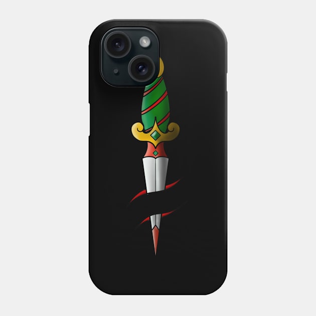 Dagger Phone Case by JeremyBrownArt 