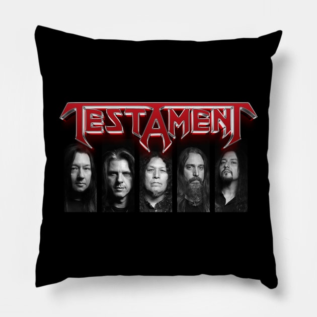 Testament Band Pillow by 730