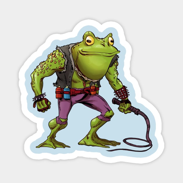 TMNT Punk Frog Magnet by markodjeska