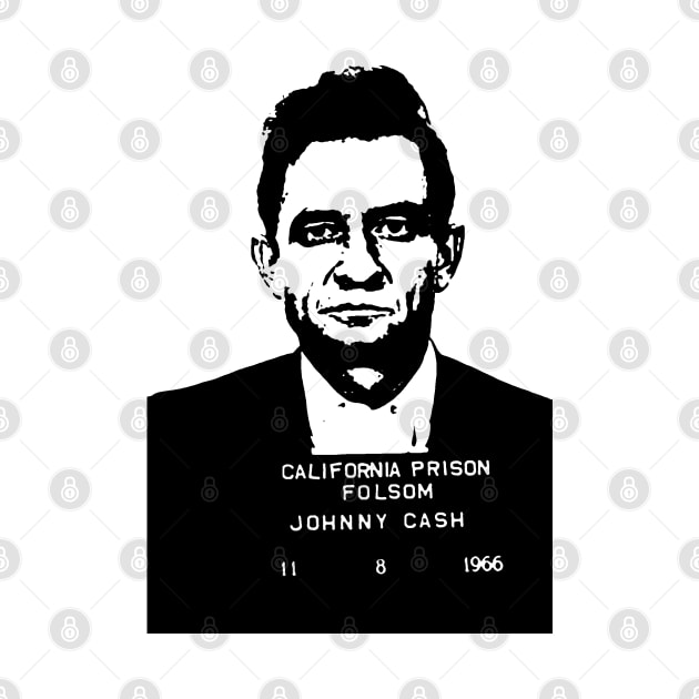 Johnny Cash Mugshot by ölümprints