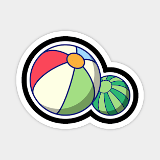 Beach Ball Magnet