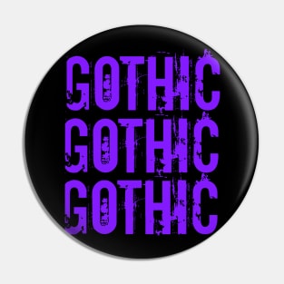 Gothic style art Pin