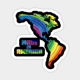 made in america Rainbow Magnet