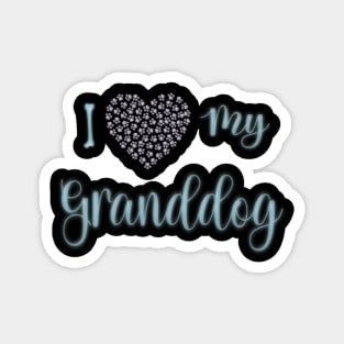 I love my granddog Magnet