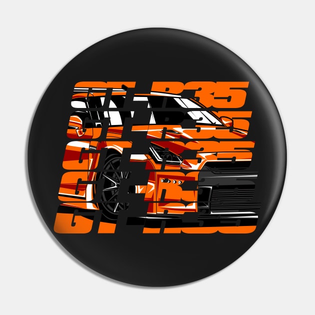 GTR 35 Text Pin by aredie19