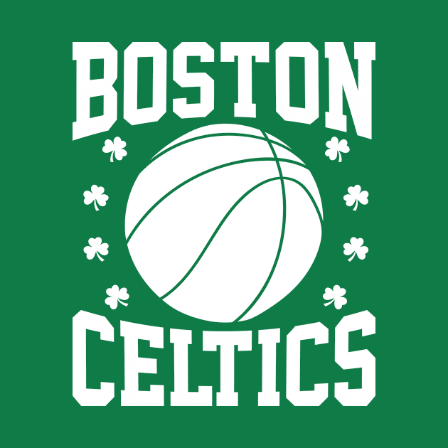 Boston Celtics Basketball NBA Boston Celtics by dkdesign96