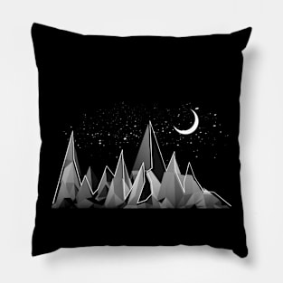 'Geometrical Mountains' Awesome Mountain Minimal Gift Pillow