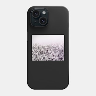 Minimal landscape Forest Phone Case