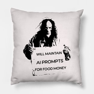 Will Maintain AI Prompts for Food Money Pillow