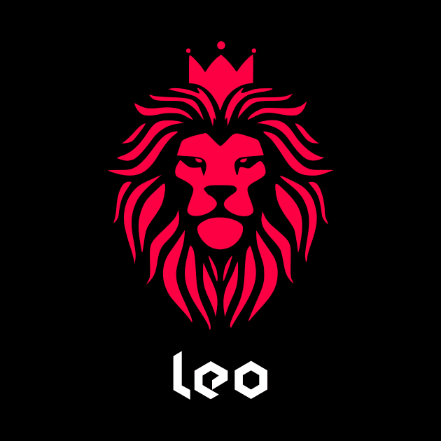 Birthday zodiac sign Leo Lion king by Mia