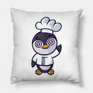 Little penguin chef Pillow