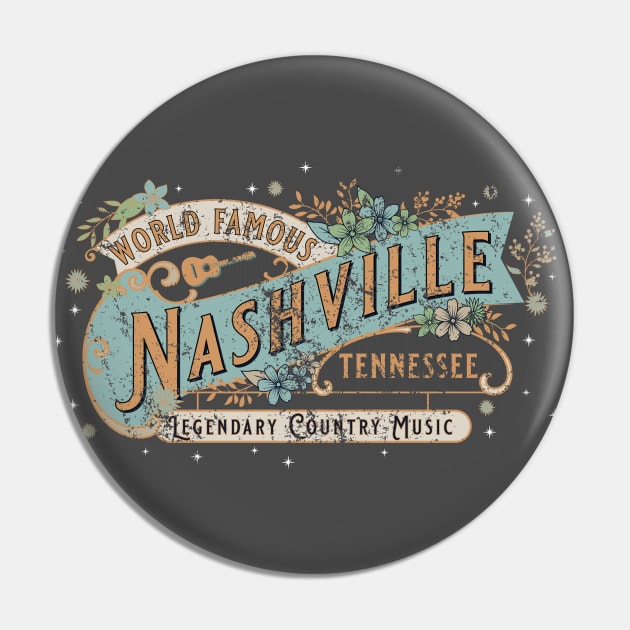 Vintage Nashville (Rough) Pin by DavidLoblaw