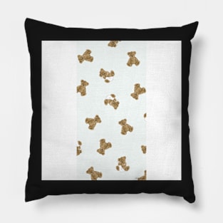 teddy bear print phone case Pillow