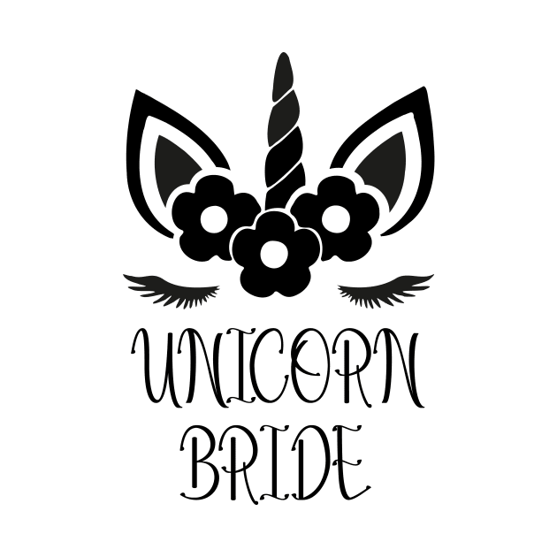 Unicorn bride by CheeseMonstre