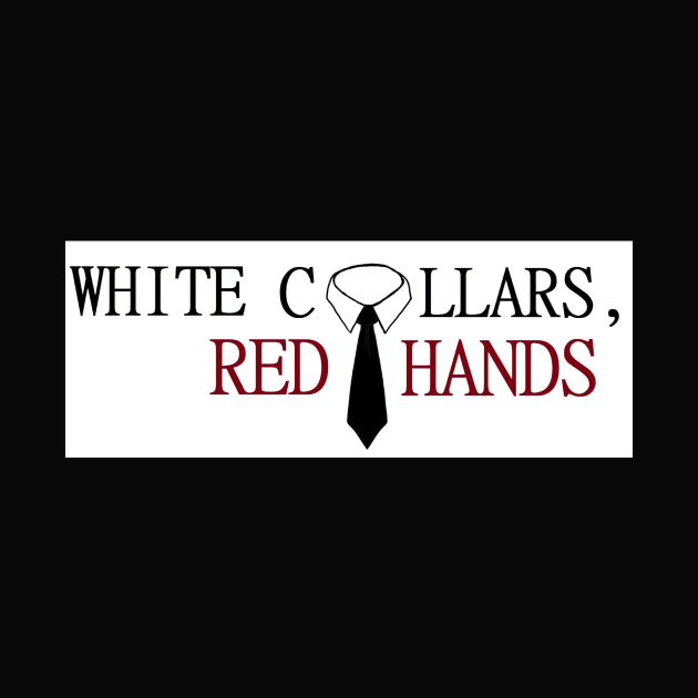 White Collars, Red Hands Collar Logo by White Collars Red Hands