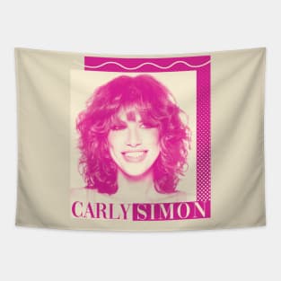 Carly Simon /// Vintage design Tapestry