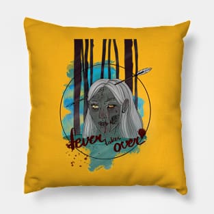 Zombie girl Pillow