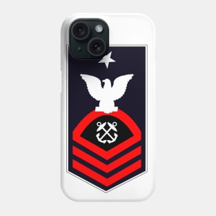 Navy - SCPO - Blue - Red without Txt Phone Case