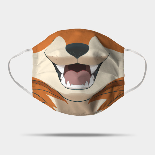 Red Fox Muzzle Mouth Fox Mask Teepublic