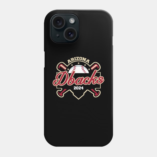 Diamondbacks Baseball Phone Case by CovpaTees