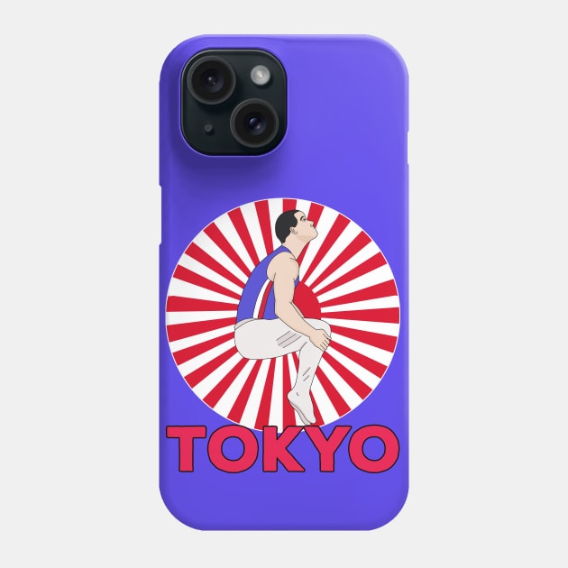 Tokyo Trampoline Gymnastics Phone Case by DiegoCarvalho