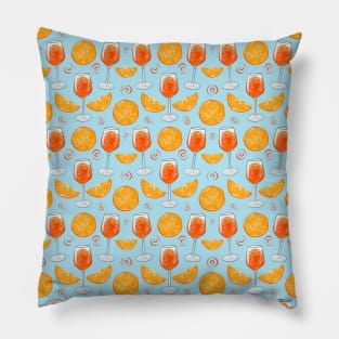 Aperol Spritz Pillow