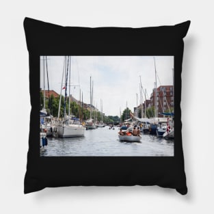 Canal in Copenhagen Pillow