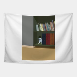 神秘书屋 Mystery Bookstore Tapestry