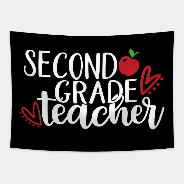 Second Grade Teacher Tapestry by Coral Graphics