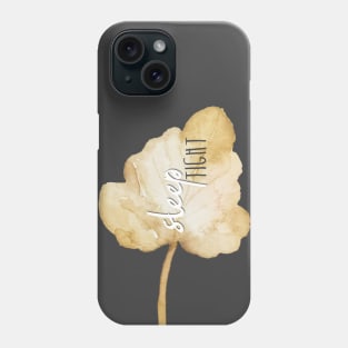 Sleep Tight watercolour leaf - autumn and winter home décor and accessories Phone Case