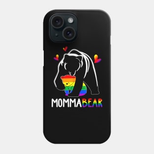 Lgbt Mama Momma Bear Gay Pride Proud Mom Mothers Day Phone Case