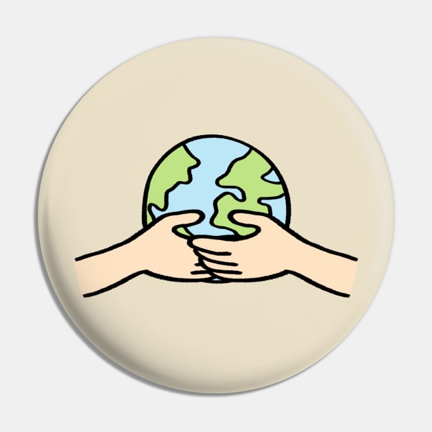 Protect the earth Pin by ballooonfish