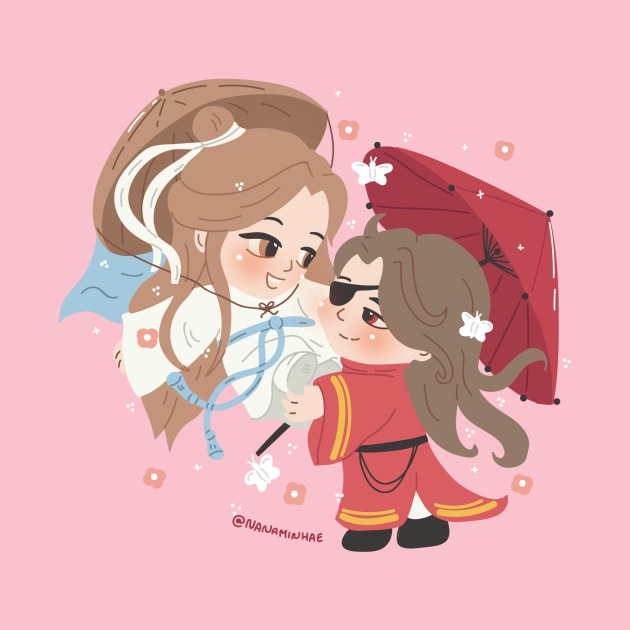 Heaven's Official blessing Hualian chibi by nanaminhae