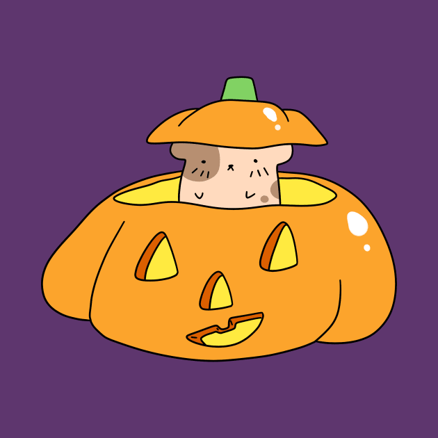 Jack O' Lantern Hamster by saradaboru