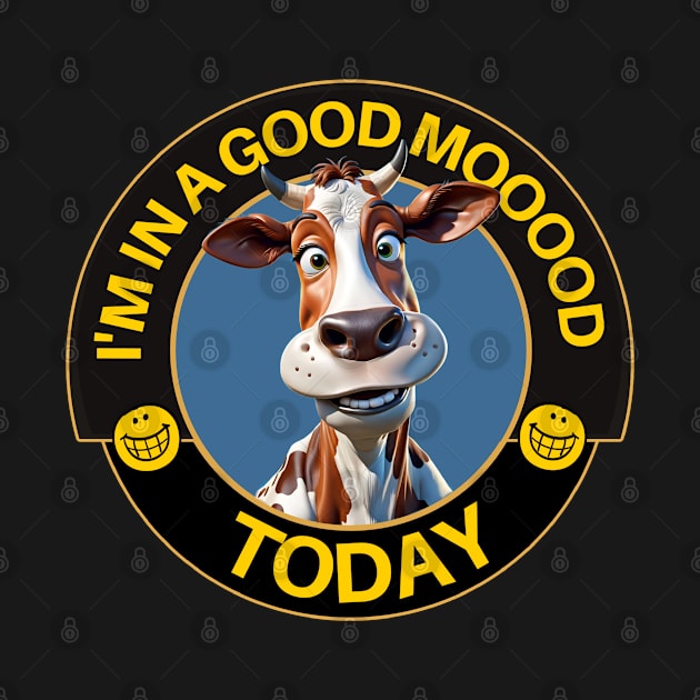 I'm in a Good Mooood Today by Wilcox PhotoArt