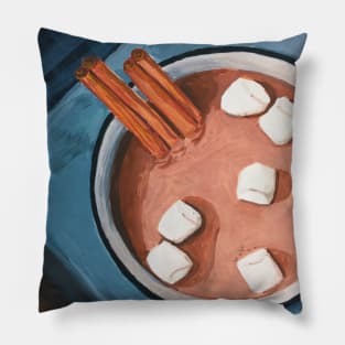 hot cocoa Pillow